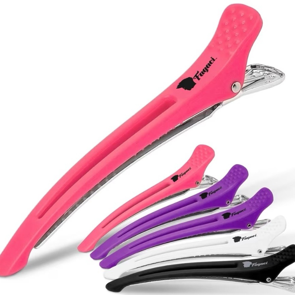 Fagaci Silicone Band Firm Grip Hair Clips
